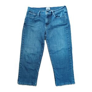 Levi's Classic Indigo Cropped Jeans